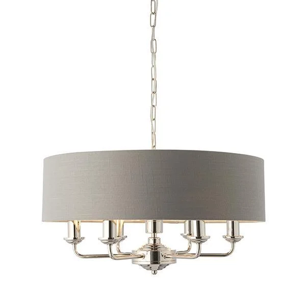 Smart Floor Lamp with Voice Control and Bluetooth ConnectivitySmart Floor Lamp with Voice Control and Bluetooth ConnectivityEndon Highclere Bright Nickel 6 Light Pendant - Charcoal Shade Smart Floor Lamp with Voice Control and Bluetooth ConnectivitySmart Floor Lamp with Voice Control and Bluetooth ConnectivityEndon Highclere Bright Nickel 6 Light Pendant - Charcoal Shade