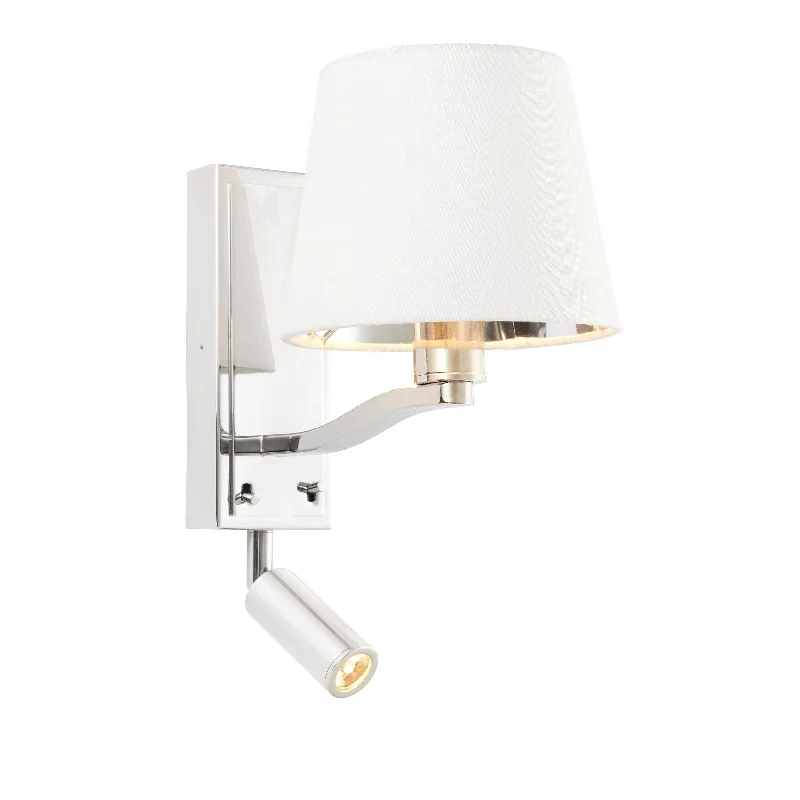 Fabric Floor Lamp with a Linen Shade for a Relaxed AestheticFabric Floor Lamp with a Linen Shade for a Relaxed AestheticEndon Harvey Nickel Finish Wall Light - White Shade Fabric Floor Lamp with a Linen Shade for a Relaxed AestheticFabric Floor Lamp with a Linen Shade for a Relaxed AestheticEndon Harvey Nickel Finish Wall Light - White Shade