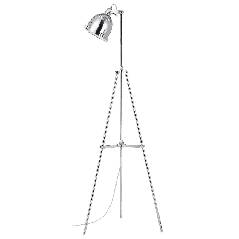Dimmable Floor Lamp for Adjustable Lighting AmbianceDimmable Floor Lamp for Adjustable Lighting AmbianceHubble Chrome-finished Metal Tripod Floor Lamp Dimmable Floor Lamp for Adjustable Lighting AmbianceDimmable Floor Lamp for Adjustable Lighting AmbianceHubble Chrome-finished Metal Tripod Floor Lamp