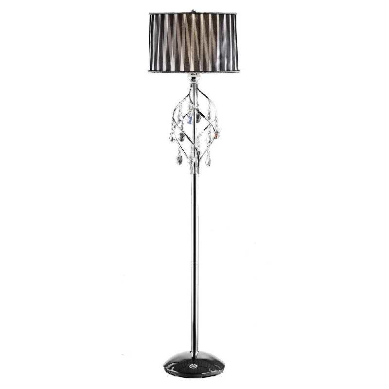 Metal Floor Lamp with a Matte Black Finish for a Sleek LookMetal Floor Lamp with a Matte Black Finish for a Sleek LookJournee Home 'Deluxe' 62 in. Modern Crystal Floor Lamp Metal Floor Lamp with a Matte Black Finish for a Sleek LookMetal Floor Lamp with a Matte Black Finish for a Sleek LookJournee Home 'Deluxe' 62 in. Modern Crystal Floor Lamp
