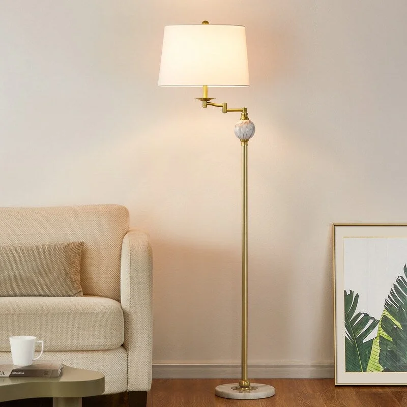 Modern Minimalist Floor Lamp for Contemporary Living RoomsModern Minimalist Floor Lamp for Contemporary Living RoomsKAWOTI 61.5inch Swing Arm Floor Lamp with Marble Base Modern Minimalist Floor Lamp for Contemporary Living RoomsModern Minimalist Floor Lamp for Contemporary Living RoomsKAWOTI 61.5inch Swing Arm Floor Lamp with Marble Base