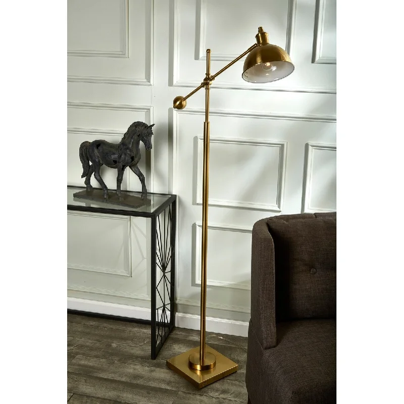 Smart Floor Lamp with Voice Control and Bluetooth ConnectivitySmart Floor Lamp with Voice Control and Bluetooth ConnectivityMetal 59" Pivot Arm Floor Lamp, Gold - 22.5"H - 13.75" x 8.75" x 22.5" Smart Floor Lamp with Voice Control and Bluetooth ConnectivitySmart Floor Lamp with Voice Control and Bluetooth ConnectivityMetal 59" Pivot Arm Floor Lamp, Gold - 22.5"H - 13.75" x 8.75" x 22.5"