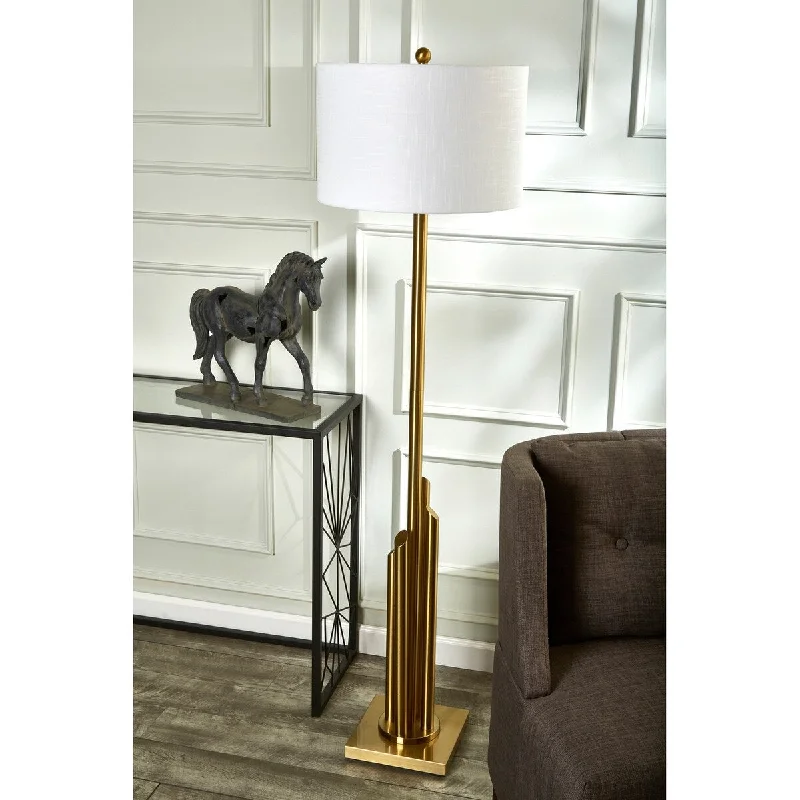 Smart Floor Lamp with Voice Control and Bluetooth ConnectivitySmart Floor Lamp with Voice Control and Bluetooth ConnectivityMetal 63" Art Deco Floor Lamp,gold - 28.25"H - 18.25" x 18.25" x 28.25" Smart Floor Lamp with Voice Control and Bluetooth ConnectivitySmart Floor Lamp with Voice Control and Bluetooth ConnectivityMetal 63" Art Deco Floor Lamp,gold - 28.25"H - 18.25" x 18.25" x 28.25"