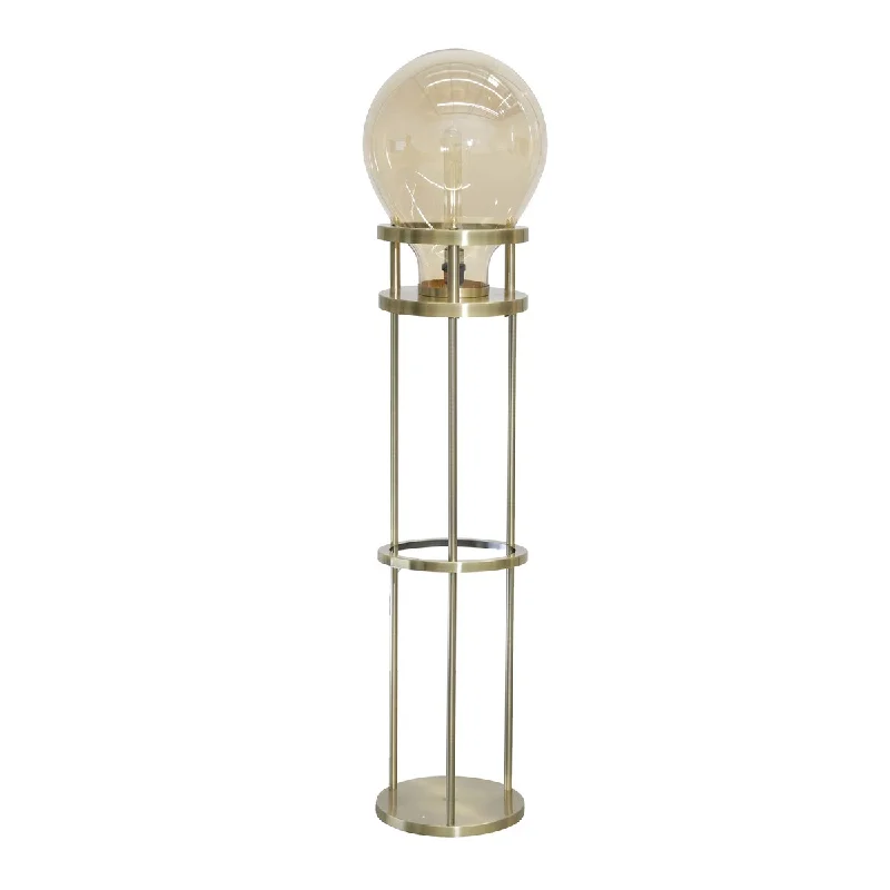 Marble Base Floor Lamp for a Touch of LuxuryMarble Base Floor Lamp for a Touch of LuxuryMetal , Glass 61" Bulb Floor Lamp, Smoke, gold-kd 61"H - 15.75" x 15.75" x 61.0" Marble Base Floor Lamp for a Touch of LuxuryMarble Base Floor Lamp for a Touch of LuxuryMetal , Glass 61" Bulb Floor Lamp, Smoke, gold-kd 61"H - 15.75" x 15.75" x 61.0"