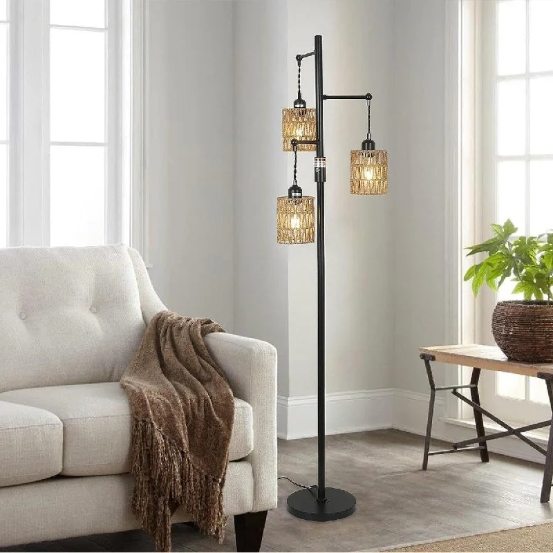Rustic Farmhouse Style Floor Lamp for Cozy BedroomsRustic Farmhouse Style Floor Lamp for Cozy BedroomsNetin 65" 3-Lights Boho Floor Lamp with Stepless Dimmer - N/A Rustic Farmhouse Style Floor Lamp for Cozy BedroomsRustic Farmhouse Style Floor Lamp for Cozy BedroomsNetin 65" 3-Lights Boho Floor Lamp with Stepless Dimmer - N/A