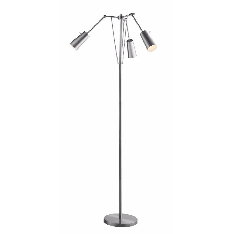 USB Charging Port Floor Lamp for Convenient Device ChargingUSB Charging Port Floor Lamp for Convenient Device ChargingQuirky Floor Lamp With Three Adjustable Lights, Silver USB Charging Port Floor Lamp for Convenient Device ChargingUSB Charging Port Floor Lamp for Convenient Device ChargingQuirky Floor Lamp With Three Adjustable Lights, Silver