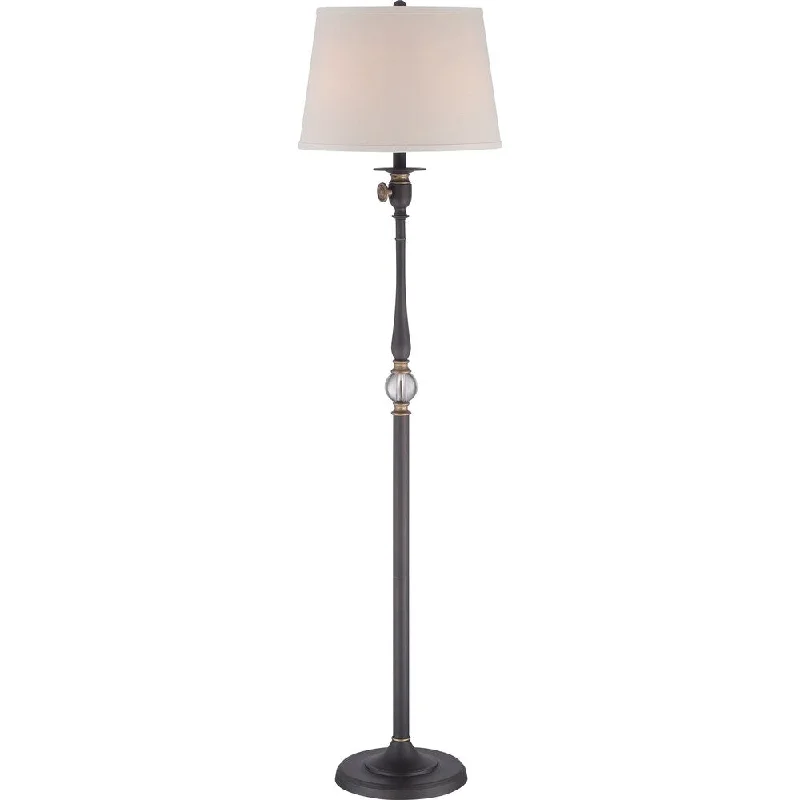 Rustic Farmhouse Style Floor Lamp for Cozy BedroomsRustic Farmhouse Style Floor Lamp for Cozy BedroomsQuoizel Vivid Collection Cruise Oil Rubbed Bronze Floor Lamp