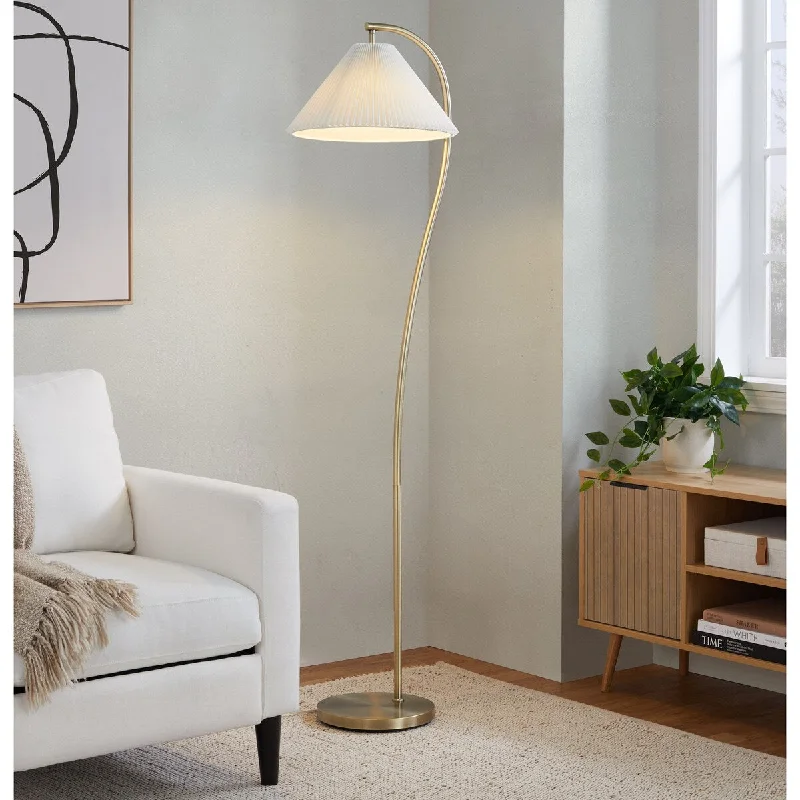 Metal Floor Lamp with a Matte Black Finish for a Sleek LookMetal Floor Lamp with a Matte Black Finish for a Sleek LookSilver Orchid Sadie 65" Metal Floor Lamp with Pleated Shade Metal Floor Lamp with a Matte Black Finish for a Sleek LookMetal Floor Lamp with a Matte Black Finish for a Sleek LookSilver Orchid Sadie 65" Metal Floor Lamp with Pleated Shade