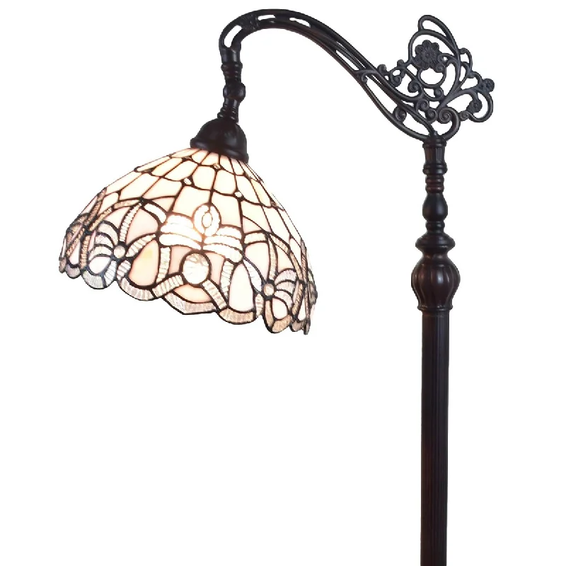 Glass Floor Lamp with Frosted Shades for Soft Diffused LightGlass Floor Lamp with Frosted Shades for Soft Diffused LightTiffany Style Floor Lamp Arched 62" Tall Stained Glass White Mahogany Bedroom Living Room Reading Gift Amora Lighting Glass Floor Lamp with Frosted Shades for Soft Diffused LightGlass Floor Lamp with Frosted Shades for Soft Diffused LightTiffany Style Floor Lamp Arched 62" Tall Stained Glass White Mahogany Bedroom Living Room Reading Gift Amora Lighting
