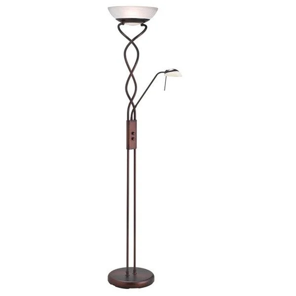 Bohemian Inspired Floor Lamp for Eclectic Home DecorBohemian Inspired Floor Lamp for Eclectic Home DecorTwist Torchiere 3-light Oil Brushed Bronze Floor Lamp with Reading Light Bohemian Inspired Floor Lamp for Eclectic Home DecorBohemian Inspired Floor Lamp for Eclectic Home DecorTwist Torchiere 3-light Oil Brushed Bronze Floor Lamp with Reading Light