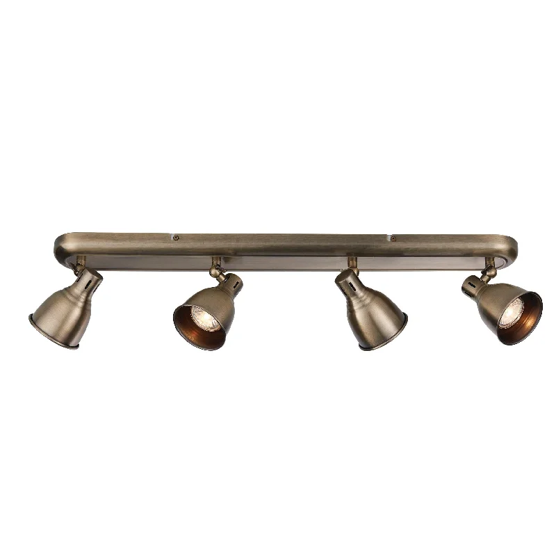 Way Switch Floor Lamp for Multiple Light Intensity Levels Way Switch Floor Lamp for Multiple Light Intensity LevelsEndon Westbury Antique Brass Finish 4 Light Spot Light Way Switch Floor Lamp for Multiple Light Intensity Levels Way Switch Floor Lamp for Multiple Light Intensity LevelsEndon Westbury Antique Brass Finish 4 Light Spot Light