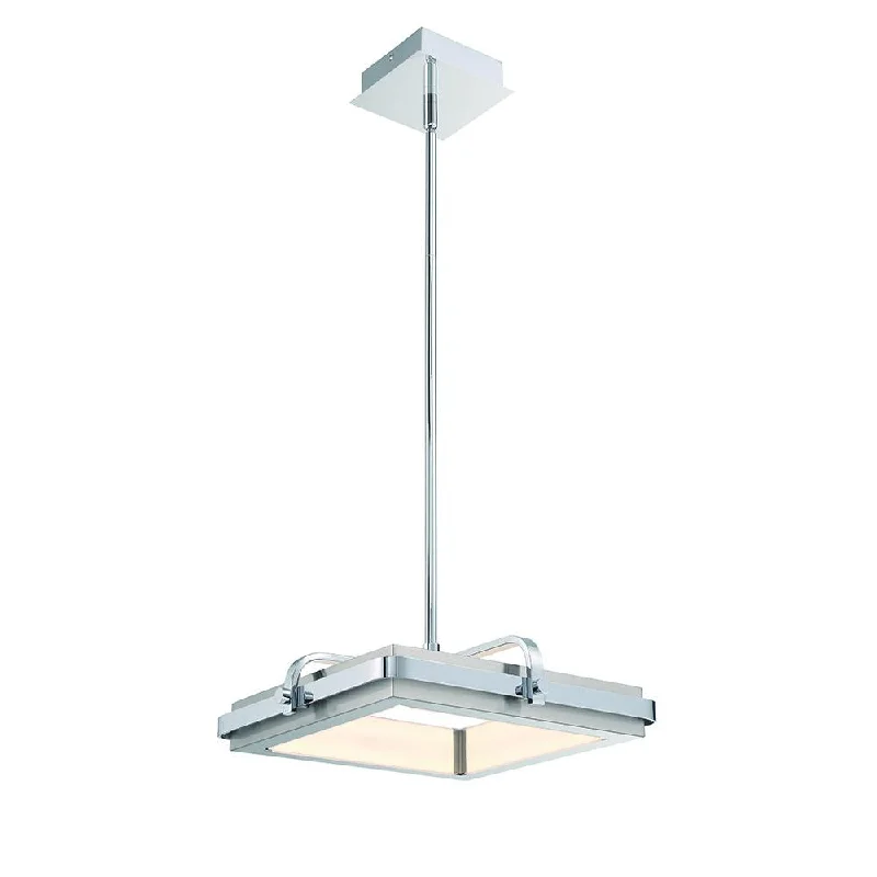 Metal Ceiling Lights in Brass, Copper, Stainless Steel, and IronMetal Ceiling Lights in Brass, Copper, Stainless Steel, and IronAnnilo 1 Light Pendant in Chrome and Nickel