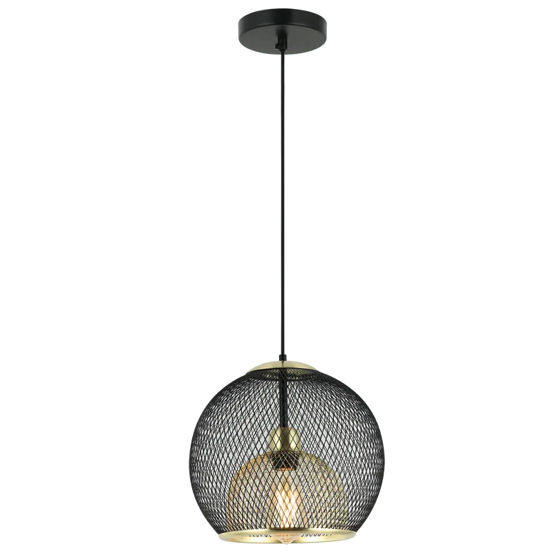 Metal Ceiling Lights in Brass, Copper, Stainless Steel, and IronMetal Ceiling Lights in Brass, Copper, Stainless Steel, and IronBeau Black & Gold Pendant Light