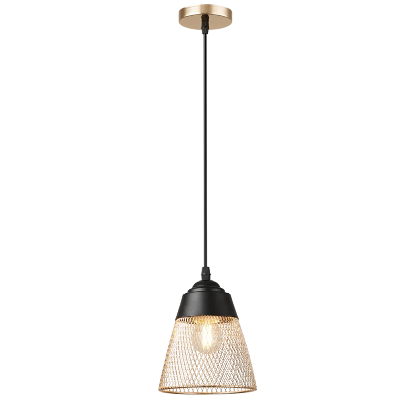 Chinese - Style Ceiling Lights with Red Lantern - Inspired DesignsChinese - Style Ceiling Lights with Red Lantern - Inspired DesignsBillie Black & Gold Pendant Light