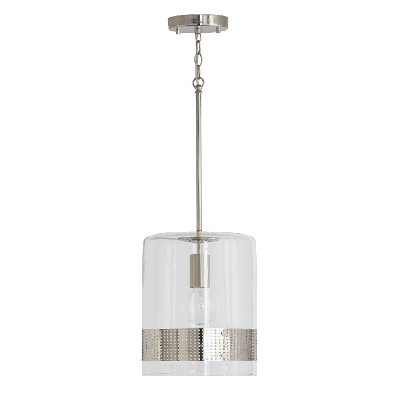 Crystal Ceiling Lights with High - Quality Swarovski CrystalsCrystal Ceiling Lights with High - Quality Swarovski CrystalsCapital Marion 335911PN Pendant Light - Polished Nickel
