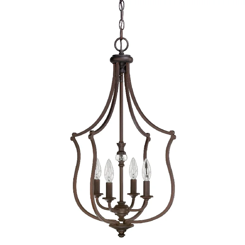 Chinese - Style Ceiling Lights with Red Lantern - Inspired DesignsChinese - Style Ceiling Lights with Red Lantern - Inspired DesignsCapital Leigh 4705BB Pendant Light - Burnished Bronze