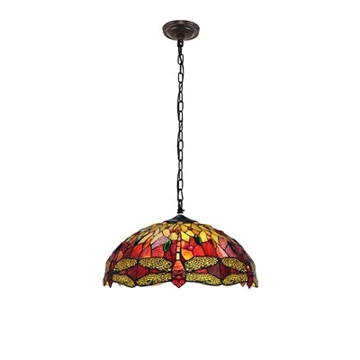 Contemporary Ceiling Lights with Unique, Abstract ShapesContemporary Ceiling Lights with Unique, Abstract ShapesChloe Lighting Ch3t471rd18-Dp3 Empress Tiffany-Style Blackish Bronze 3 Light Hanging Pendant 18" Wide