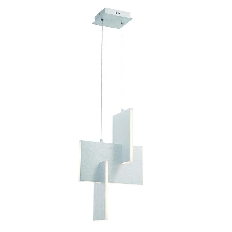 Scandinavian Style Ceiling Lights with Light Wood AccentsScandinavian Style Ceiling Lights with Light Wood AccentsCoburg 1 Light Pendant in Aluminium