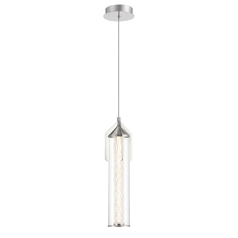 Industrial Style Ceiling Lights with Exposed Bulbs and Metal CagesIndustrial Style Ceiling Lights with Exposed Bulbs and Metal CagesEspada 1 Light Pendant in Polished Nickel
