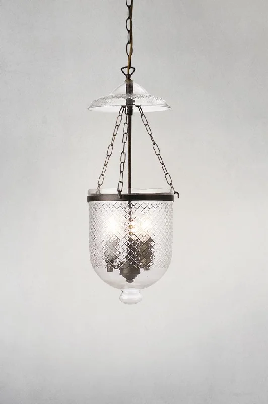 Tropical - Themed Ceiling Lights with Palm - Leaf Shapes and Rattan WrapsTropical - Themed Ceiling Lights with Palm - Leaf Shapes and Rattan WrapsGrantham Glass Hanging Float Pendant