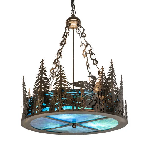 Metal Ceiling Lights in Brass, Copper, Stainless Steel, and IronMetal Ceiling Lights in Brass, Copper, Stainless Steel, and IronSix Light Pendant
