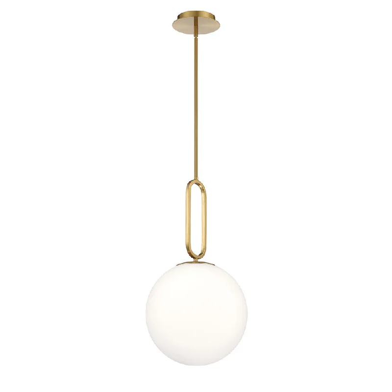 Contemporary Ceiling Lights with Unique, Abstract ShapesContemporary Ceiling Lights with Unique, Abstract ShapesProspect, Pendant, 1 Light , Lrg, Gold