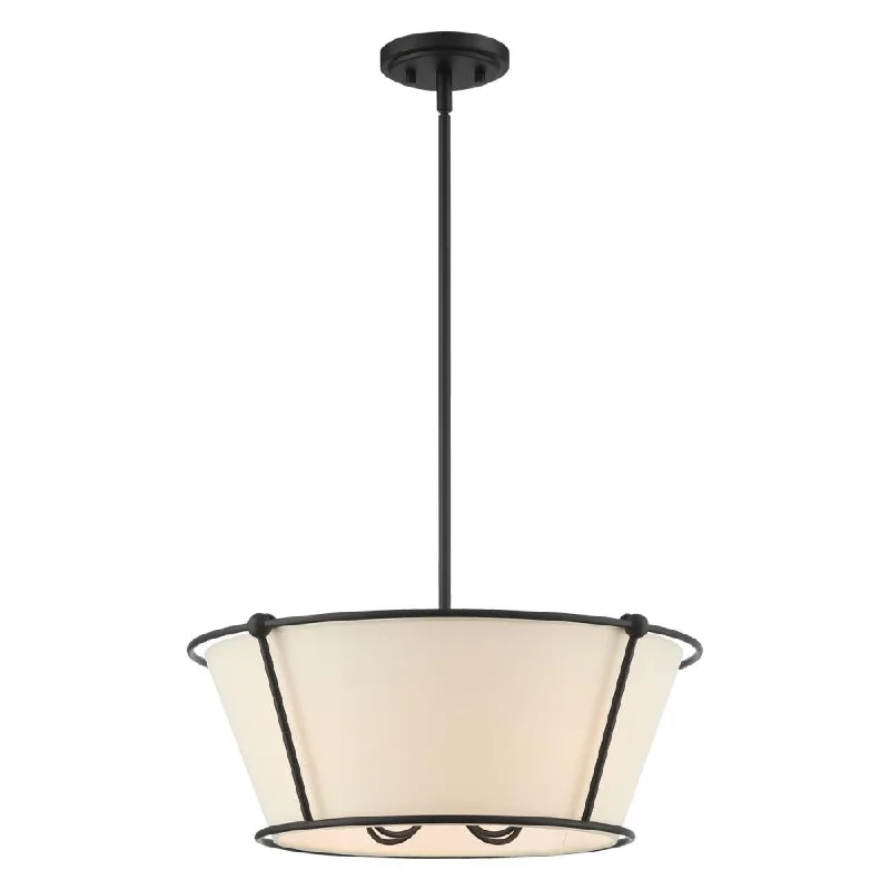 Retro Ceiling Lights Inspired by the 1950s and 1960s DesignRetro Ceiling Lights Inspired by the 1950s and 1960s DesignPulito, 4 Lights Semi-flush/pend, Blk