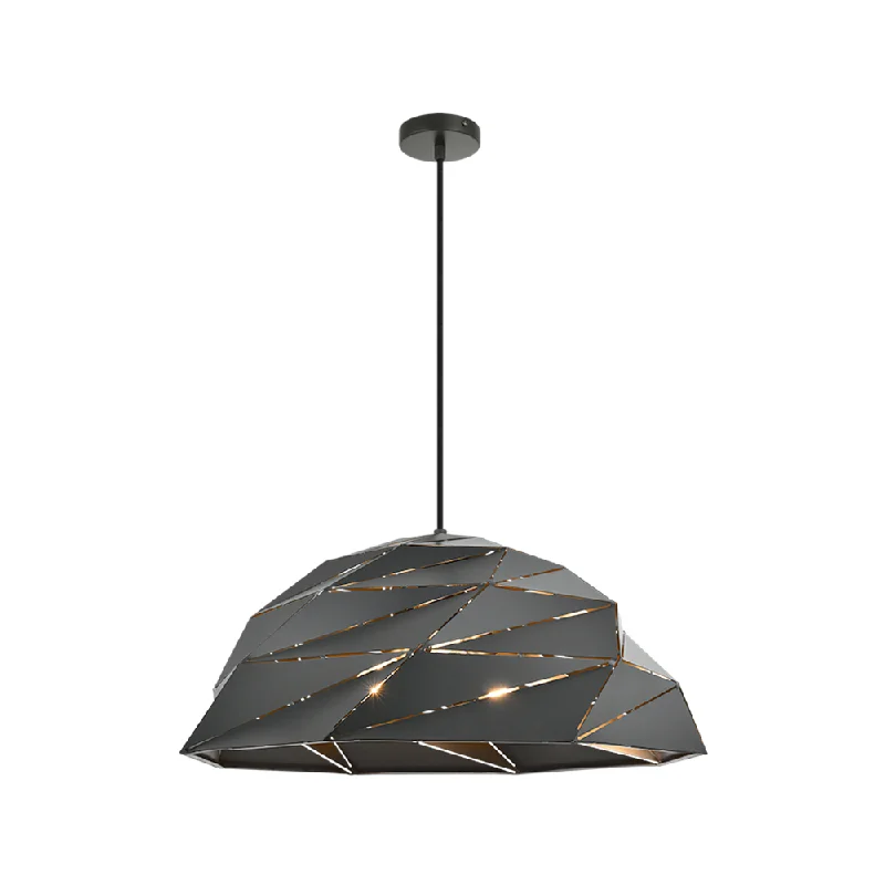 Tropical - Themed Ceiling Lights with Palm - Leaf Shapes and Rattan WrapsTropical - Themed Ceiling Lights with Palm - Leaf Shapes and Rattan WrapsRiku Pendant