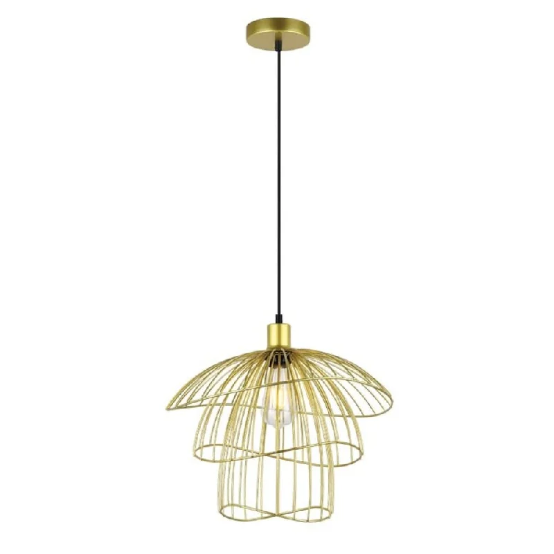Bohemian Ceiling Lights with Beads, Tassels, and Colorful GlassBohemian Ceiling Lights with Beads, Tassels, and Colorful GlassSensu Trio Gold Pendant Light