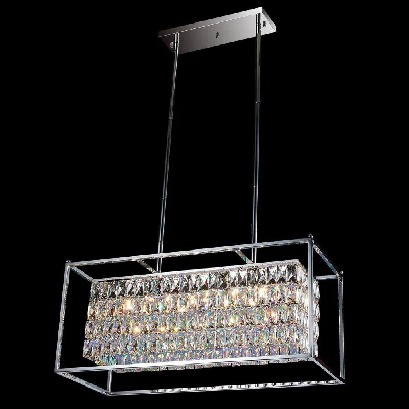 Rustic Ceiling Lights with Reclaimed Wood and Distressed FinishesRustic Ceiling Lights with Reclaimed Wood and Distressed FinishesStarFire Crystal 1032CH