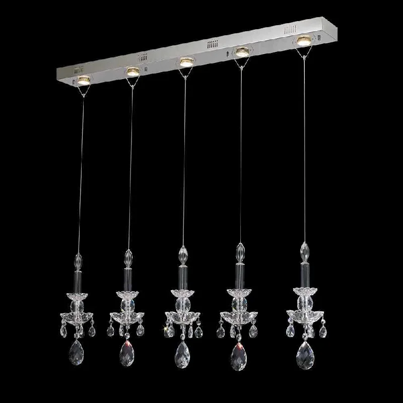 Industrial Style Ceiling Lights with Exposed Bulbs and Metal CagesIndustrial Style Ceiling Lights with Exposed Bulbs and Metal CagesStarFire Crystal 1747CH
