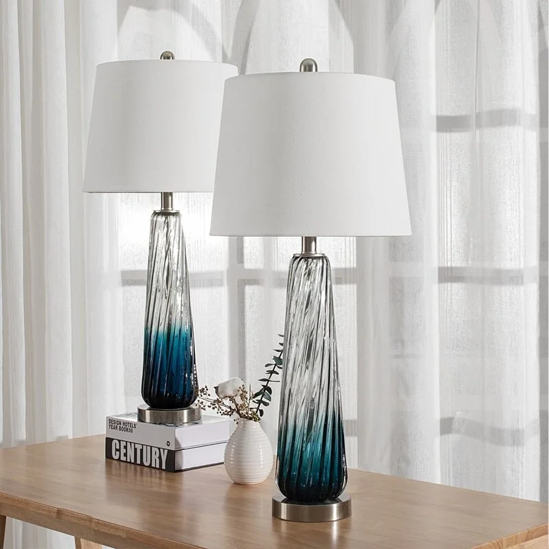 industrial style table lamps with exposed bulbs for loft apartmentsindustrial style table lamps with exposed bulbs for loft apartments28.75" Gradient Blue Bedside Table Lamp Set (Set of 2) industrial style table lamps with exposed bulbs for loft apartmentsindustrial style table lamps with exposed bulbs for loft apartments28.75" Gradient Blue Bedside Table Lamp Set (Set of 2)