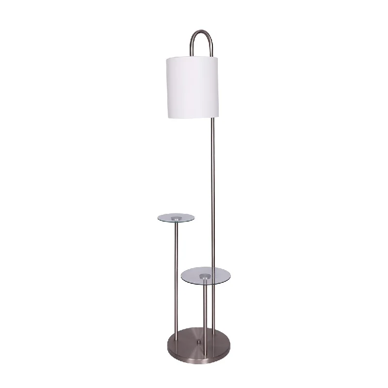 glass table lamps with a frosted surface for soft light diffusionglass table lamps with a frosted surface for soft light diffusionSarantino Metal Floor Lamp with Glass Shelves glass table lamps with a frosted surface for soft light diffusionglass table lamps with a frosted surface for soft light diffusionSarantino Metal Floor Lamp with Glass Shelves