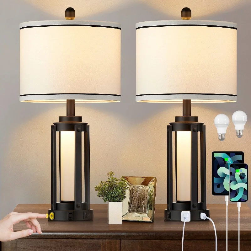 bohemian table lamps with colorful patterns for eclectic bedroomsbohemian table lamps with colorful patterns for eclectic bedroomsBlack Metal Table Lamps Nightlight 2in1 USB & Type-C Charging Ports AC Outlet & Knockdown Drum Shade (Set of 2) bohemian table lamps with colorful patterns for eclectic bedroomsbohemian table lamps with colorful patterns for eclectic bedroomsBlack Metal Table Lamps Nightlight 2in1 USB & Type-C Charging Ports AC Outlet & Knockdown Drum Shade (Set of 2)
