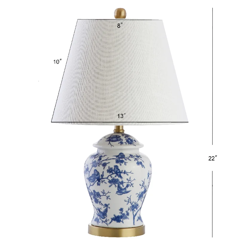marble table lamps with a luxurious veined pattern for high end decormarble table lamps with a luxurious veined pattern for high end decorChoi 22" Chinoiserie Table Lamp, Blue/White (Set of 2) by JONATHAN Y