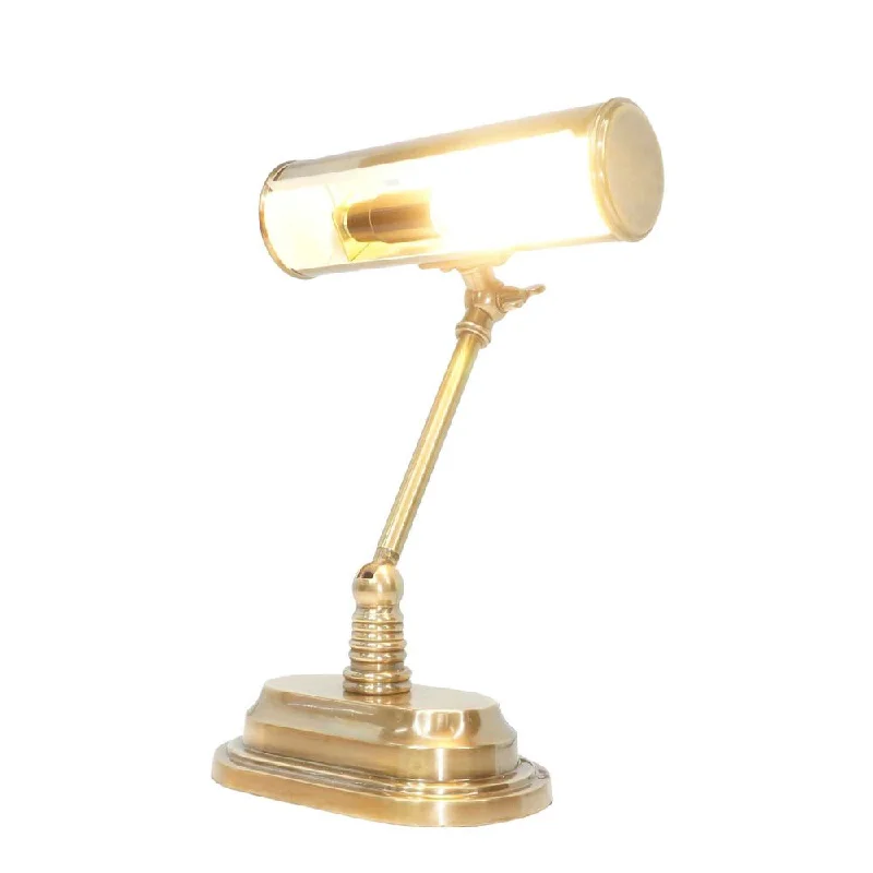 coastal style table lamps with nautical elements for beach housescoastal style table lamps with nautical elements for beach housesCarlisle Banker's Desk Lamp Brass