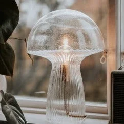 glass table lamps with a frosted surface for soft light diffusionglass table lamps with a frosted surface for soft light diffusionFungo Clear Table Lamp glass table lamps with a frosted surface for soft light diffusionglass table lamps with a frosted surface for soft light diffusionFungo Clear Table Lamp