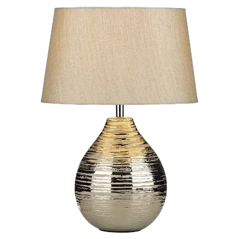 leather table lamps with a distressed texture for a rugged charmleather table lamps with a distressed texture for a rugged charmBathgate Silver Ceramic Small Table Lamp - ID 3907
