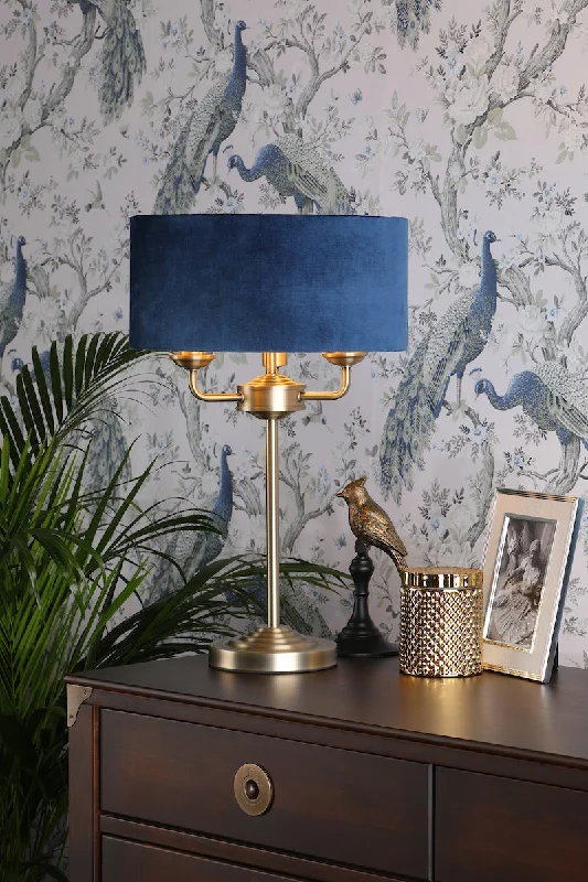 rustic farmhouse table lamps for cozy kitchensrustic farmhouse table lamps for cozy kitchensLaura Ashley Sorrento Table Lamp Antique Brass & Blue Velvet rustic farmhouse table lamps for cozy kitchensrustic farmhouse table lamps for cozy kitchensLaura Ashley Sorrento Table Lamp Antique Brass & Blue Velvet