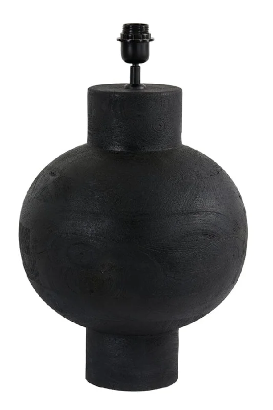 gothic style table lamps with dark finishes for a mysterious lookgothic style table lamps with dark finishes for a mysterious lookLamp base Ø33x45 cm BARUMI wood matt black gothic style table lamps with dark finishes for a mysterious lookgothic style table lamps with dark finishes for a mysterious lookLamp base Ø33x45 cm BARUMI wood matt black