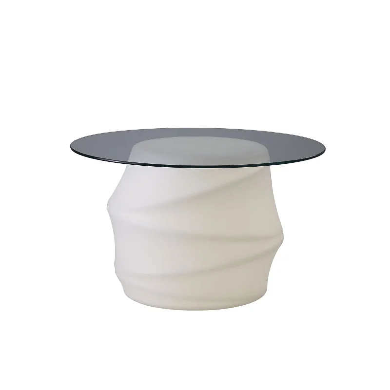 fabric table lamps with a linen shade for a relaxed and breathable lookfabric table lamps with a linen shade for a relaxed and breathable lookMantra M3641 Bambu Outdoor Table 2 Light Opal White/Clear Glass