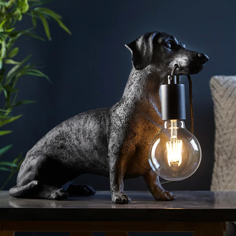wooden table lamps with natural grain for a warm and organic feelwooden table lamps with natural grain for a warm and organic feelMatt Black Dachshund Table Light- ID 12554 wooden table lamps with natural grain for a warm and organic feelwooden table lamps with natural grain for a warm and organic feelMatt Black Dachshund Table Light- ID 12554