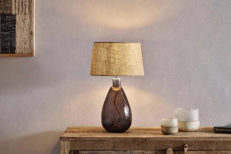 rustic farmhouse table lamps for cozy kitchensrustic farmhouse table lamps for cozy kitchensNkuku Baba Recycled Smoke Glass Table Lamp Small Tall rustic farmhouse table lamps for cozy kitchensrustic farmhouse table lamps for cozy kitchensNkuku Baba Recycled Smoke Glass Table Lamp Small Tall